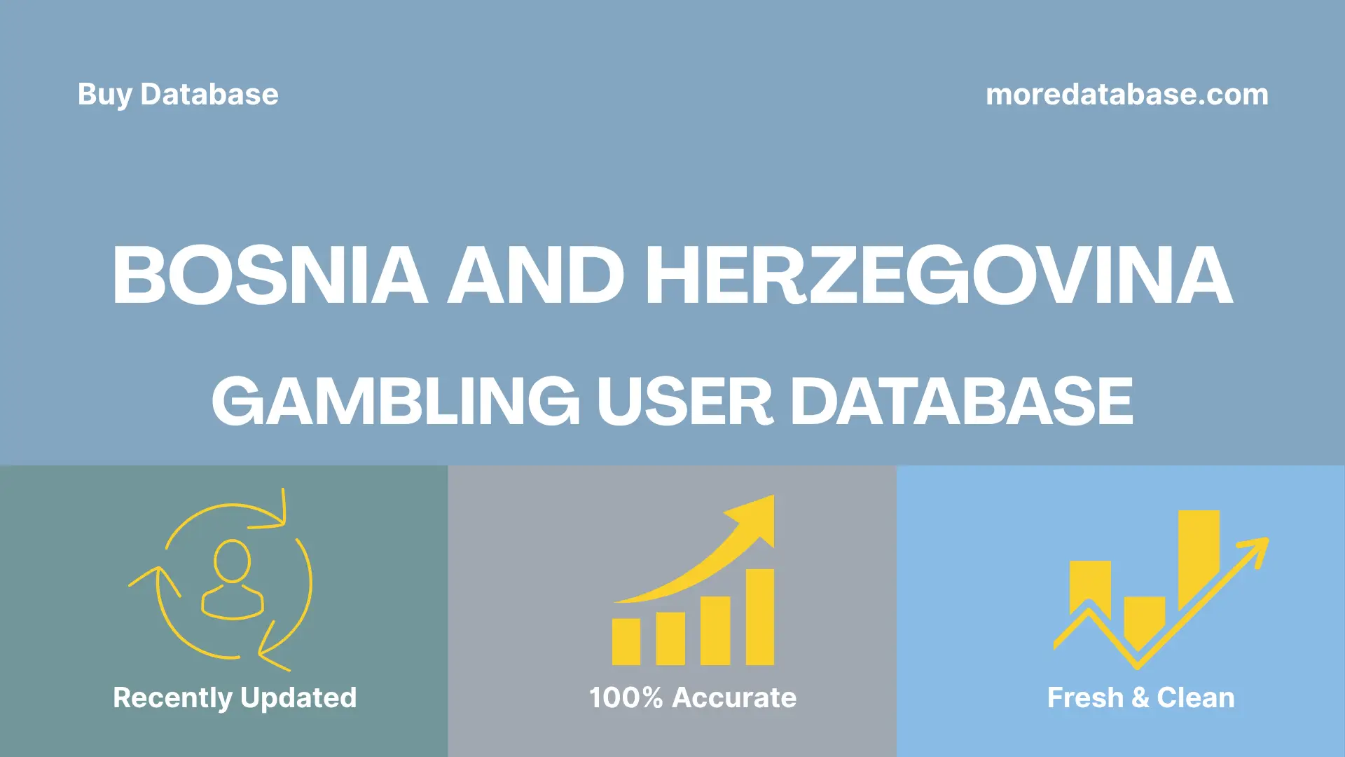 Bosnia and Herzegovina Gambling User Database